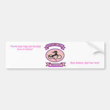 Pegatina para el parachoques del logotipo de MSMC  Etiqueta De Parachoque