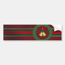 Pegatina para el parachoques del navidad de las ba etiqueta de parachoque