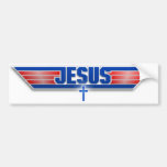 Pegatina para el parachoques del Wingman del Jesuc Etiqueta De Parachoque