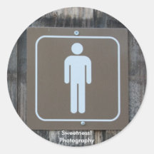 Pegatina para hombre del sitio