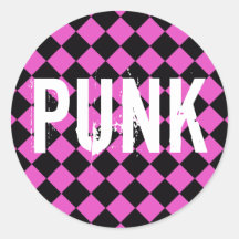 Pegatina punky de Deco