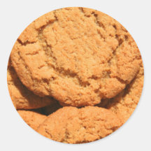 Pegatina rápido de las galletas del jengibre