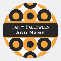 Pegatina retro de Halloween