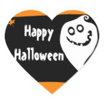 Pegatina sonriente de Halloween del fantasma pegatinas