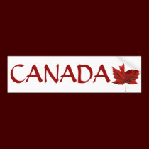 Pegatinas canadienses de la hoja de arce de la peg pegatinas de parachoque