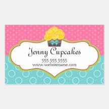 Pegatinas caprichosos de la panadería de la magdal