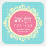 Pegatinas caprichosos del boutique del bebé