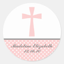 Pegatinas cruzados rosados
