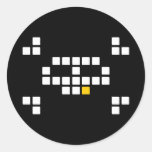 pegatinas de 8 bits del pirata