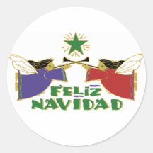 Pegatinas de Feliz Navidad