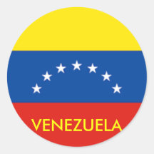 Pegatinas de la bandera de VENEZUELA