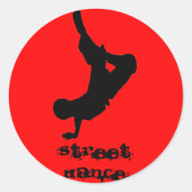 Pegatinas de la danza de Streert