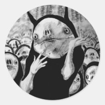 pegatinas de la danza del monstruo