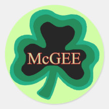 Pegatinas de la familia de McGee