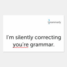 Pegatinas de la gramática