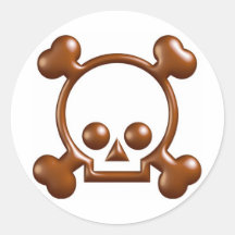 ¡Pegatinas de la intervención del chocolate.!