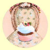 Pegatinas de la magdalena y del diseño del estilo  pegatinas
