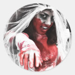 Pegatinas de la novia del zombi