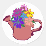 Pegatinas de la regadera y de las flores