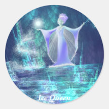 Pegatinas de la reina del hielo