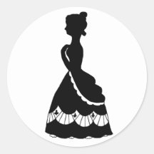 Pegatinas de la silueta del fiesta