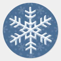 Pegatinas de las vacaciones de invierno del copo d