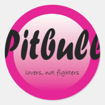 pegatinas de los amantes del pitbull