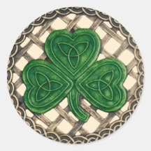 Pegatinas de los nudos del trébol y del Celtic bei
