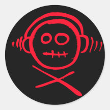 ¡Pegatinas de REBELRADIO.FM!! x20