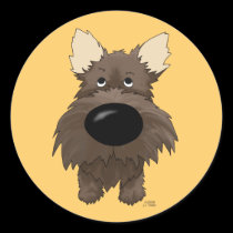 Pegatinas de Terrier de mojón pegatinas