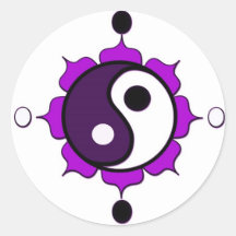 Pegatinas de Yin Yang