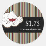 Pegatinas decorativos del precio de la panadería