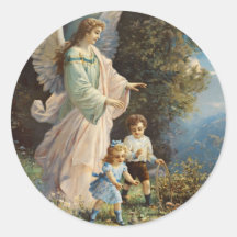 Pegatinas del ángel de guarda del Victorian