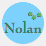 Pegatinas del apellido de Nolan