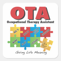 PEGATINAS del ayudante de OccupationalTherapy