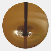 Pegatinas del chocolate