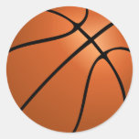 pegatinas del círculo del baloncesto