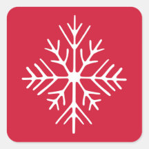 Pegatinas del copo de nieve