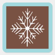 Pegatinas del copo de nieve