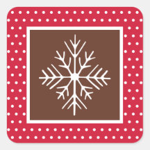 Pegatinas del copo de nieve