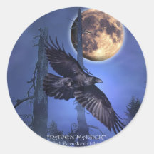 Pegatinas del "CUERVO MAGICK"