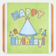 Pegatinas del feliz cumpleaños 4