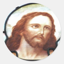 Pegatinas del Jesucristo del vitral