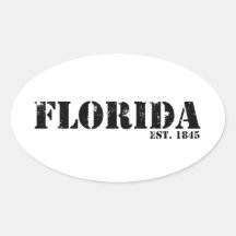 Pegatinas del logotipo de la Florida