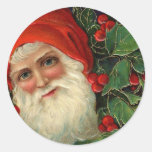 Pegatinas del navidad de Santa del alemán