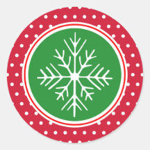 Pegatinas del navidad del copo de nieve