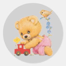 Pegatinas del oso de peluche
