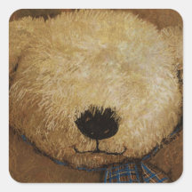 Pegatinas del oso de peluche de Carroll