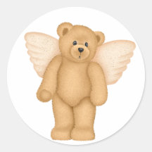 Pegatinas del oso de peluche del ángel 4