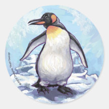 Pegatinas del pingüino
